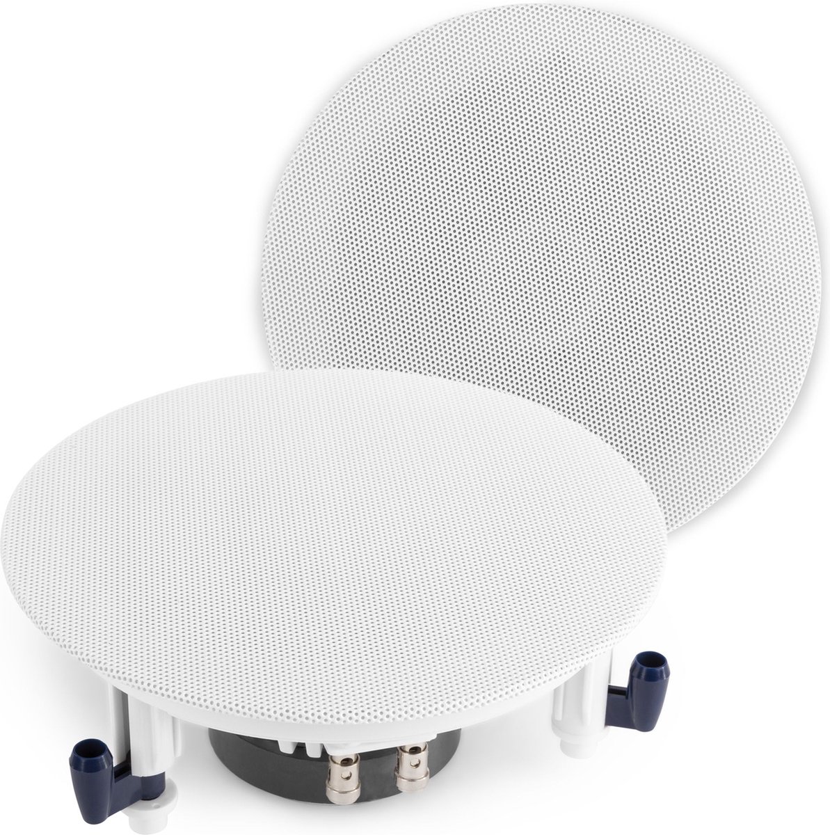 Inbouw speaker - 2x plafond speaker Power Dynamics ESCS6 + Bluetooth versterker Power Dynamics BT10 - Complete set voor kantoor, hal, wachtkamer, etc. thumbnail 3