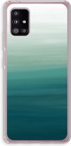 Case Company® - Hoesje geschikt voor Samsung Galaxy A51 5G hoesje - Ocean - Soft Cover Telefoonhoesje - Bescherming aan alle Kanten en Schermrand