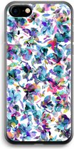 Case Company® - Hoesje geschikt voor iPhone SE 2020 hoesje - Hibiscus Flowers - Soft Cover Telefoonhoesje - Bescherming aan alle Kanten en Schermrand