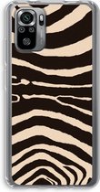 Case Company® - Hoesje geschikt voor Xiaomi Redmi Note 10S hoesje - Arizona Zebra - Soft Cover Telefoonhoesje - Bescherming aan alle Kanten en Schermrand