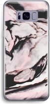 Case Company® - Hoesje geschikt voor Samsung Galaxy S8 hoesje - Roze stroom - Soft Cover Telefoonhoesje - Bescherming aan alle Kanten en Schermrand