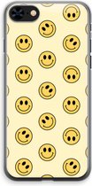 Case Company® - Hoesje geschikt voor iPhone 8 hoesje - Smiley N°2 - Soft Cover Telefoonhoesje - Bescherming aan alle Kanten en Schermrand