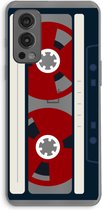 Case Company® - Hoesje geschikt voor OnePlus Nord 2 5G hoesje - Here's your tape - Soft Cover Telefoonhoesje - Bescherming aan alle Kanten en Schermrand