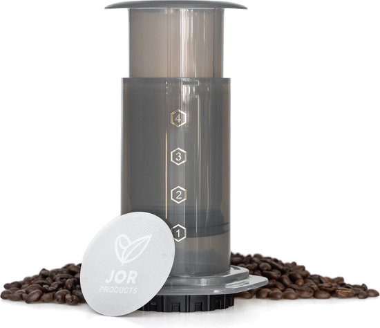 ethisch cijfer top JOR Products® Coffee Press - Aeropress - Koffiezetapparaat - Koffiebonen -  Koffie -... | bol.com