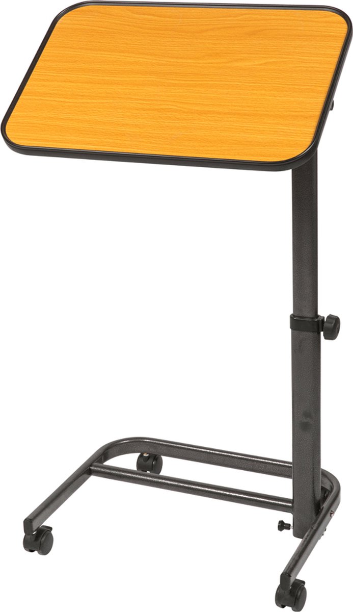 Careline Bedtafel beuk - Hoogteverstelbaar 76-105cm - Beuken