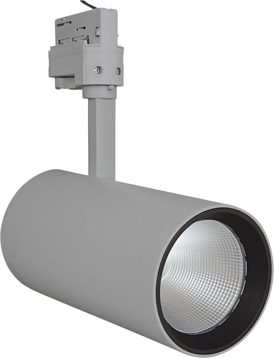 Ledvance LED Railspot D95 Grijs 55W 4000lm 24D - 930 Warm Wit | Beste Kleurweergave