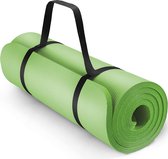 Sens Design Fitnessmat - Yogamat - 185 x 60 cm - 1.5cm dik - Lichtgroen