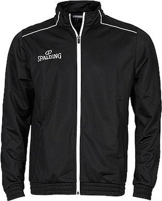 Spalding Team Warm Up Classic Jacket Heren - Zwart | Maat: S
