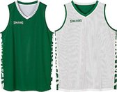 Spalding Essential 2.0 Reversible Shirt Kinderen - Groen / Wit | Maat: 152