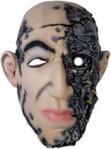 Halloween Horror thema masker cyborg