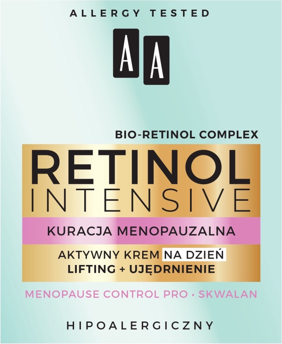 Retinol Intensive Menopause Treatment actieve dagcrème liftend + verstevigend 50ml