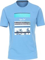 T-shirt Ronde Hals West Coast Amerika Lichtblauw Casa Moda - XXL