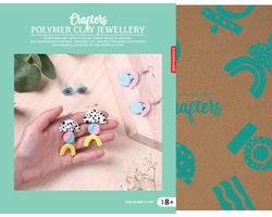 Omslag van Kikkerland Clay Jewerly Kit - Maak je eigen sieraden - Polymeerklei - DIY - Voor oorbellen / Kettingen - 8 jaar en ouder