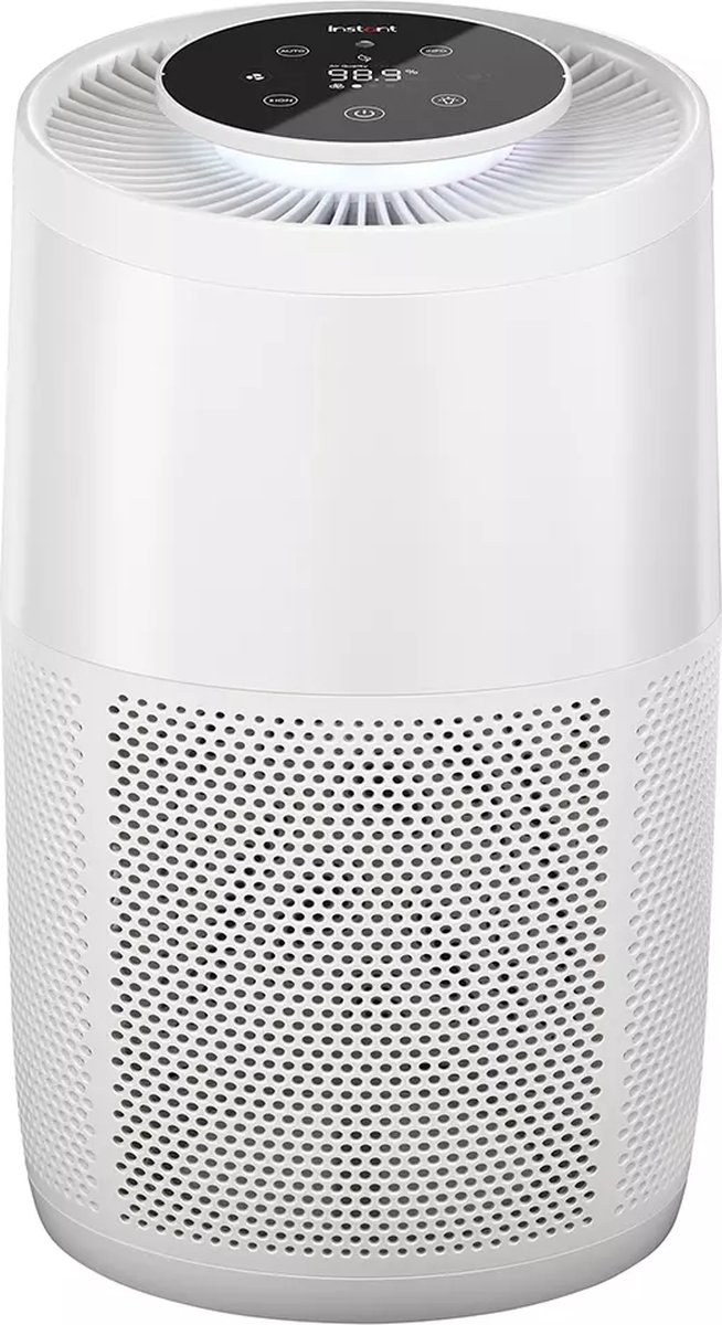 Instant™ Air Purifier Luchtreiniger Wit - Keuken / Slaapkamer tot ± 22m² - Met HEPA-13 Filter - 3-in-1 Filtratie Tegen Woning Allergenen & Huisdier Allergie - Verwijdert 99.9% Bacterien Stof Rook & Stuifmeel met Plasma Ion Technologie - AP200