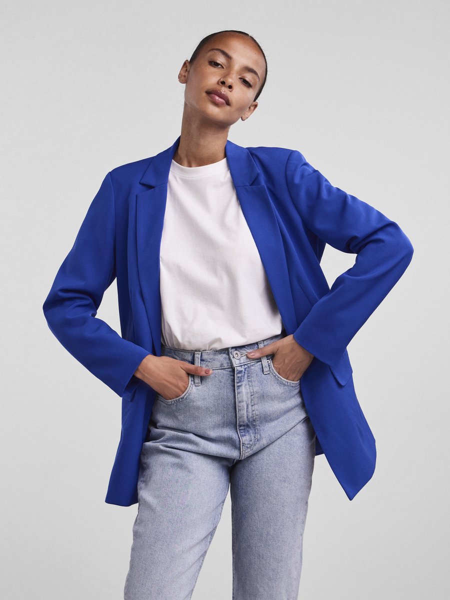 Pieces PCBOSSY LS LOOSE BLAZER NOOS Dames Blazer - Maat XS
