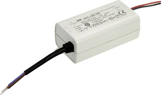 Mean Well APC-25-700 LED-driver Constante stroomsterkte 25.2 W 0.7 A 11 - 36 V/DC Niet