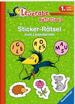Sticker-Rätsel zum Lesenlernen (1. Lesestufe), grün