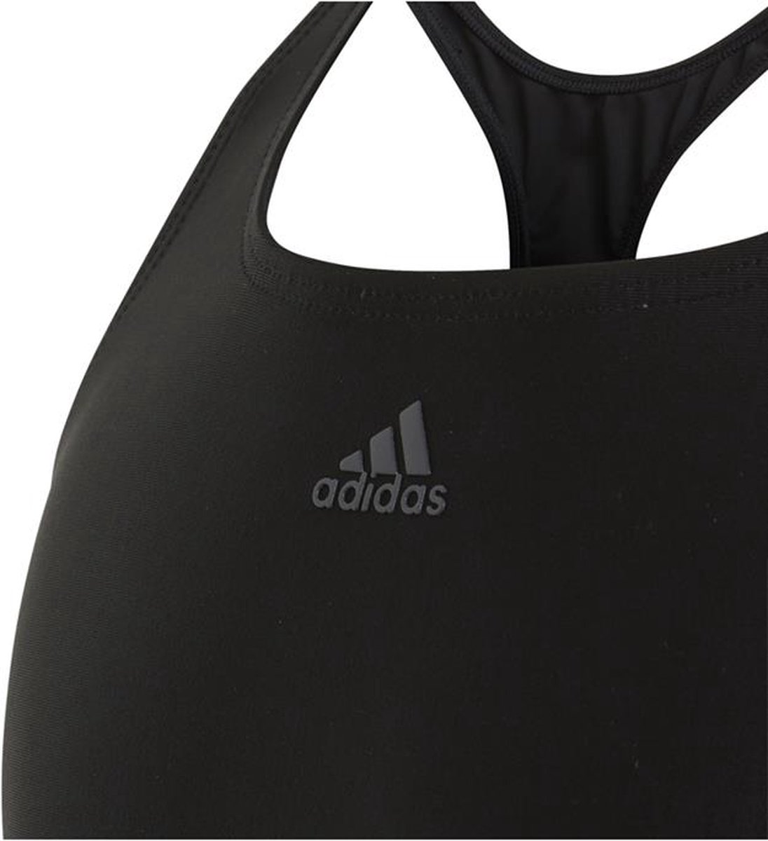 bladzijde lezer Rijden adidas Fit 2Pc 3S Y Dames Bikini - Black/White - Maat 152 | bol.com