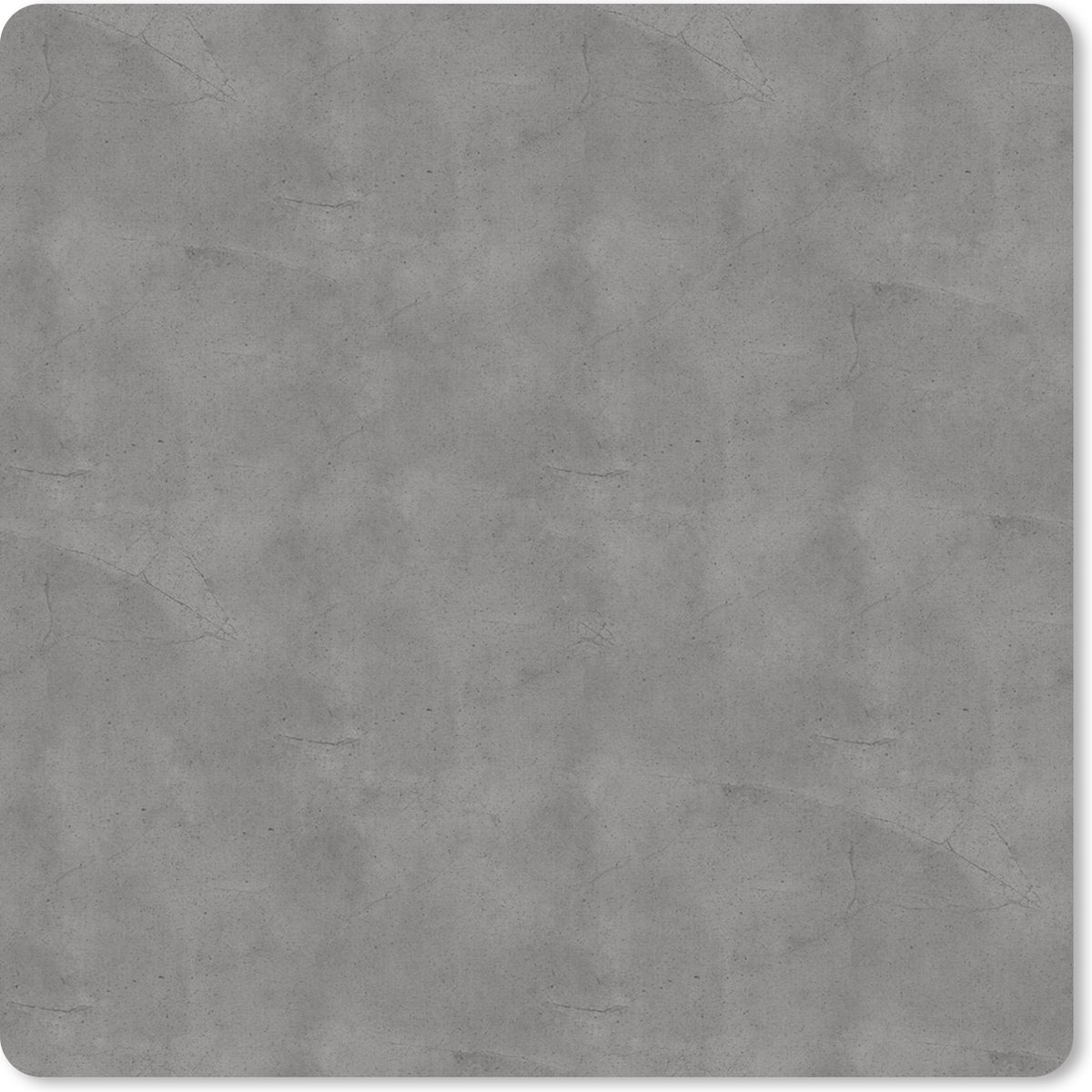 Muismat XXL 60x60 cm - Bureau onderlegger - Bureau mat Beton - Structuur - Patroon - Bureaumat - Gaming mousepad xl - Bureaulegger groot - Computer deskmat