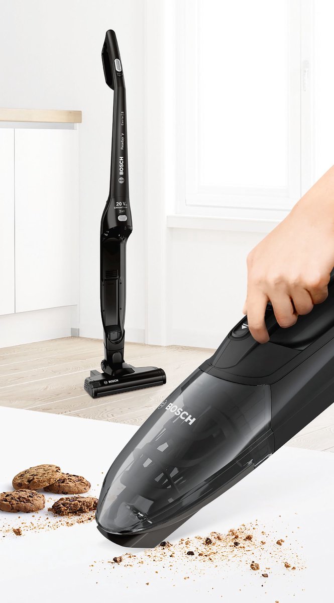 Bosch Readyy'y Serie 2 - BBHF220 - Steelstofzuiger - Zwart - afbeelding 3