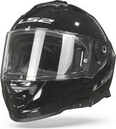 LS2 FF800 Storm Solid Gloss Black Full Face Helmet XL - Maat XL - Helm