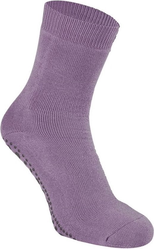 Anti slip sokken voor volwassenen - katoenen huissokken – stevige antislip  noppen -... | bol.com