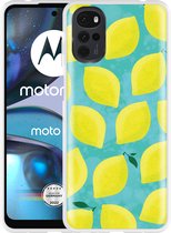 Motorola Moto G22 Hoesje Citroenen - Designed by Cazy