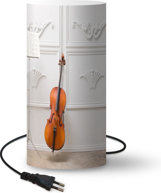 Lampe Instruments de musique - Lampe de violoncelle à côté de