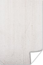 Affiche Béton - Mur - Wit - 80x120 cm