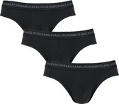 Michael Kors 3P supima slips basic zwart - XL