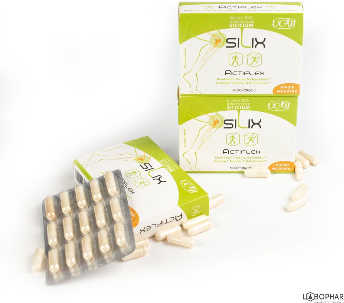 Silix ActiFlex | 30 Tabletten – UC-II II Collageen & Silicium | bol.com
