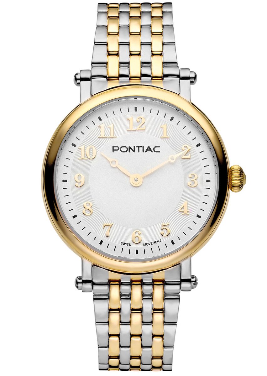 Pontiac Westminster P10066 Horloge - Staal - Multi - Ø 34 mm