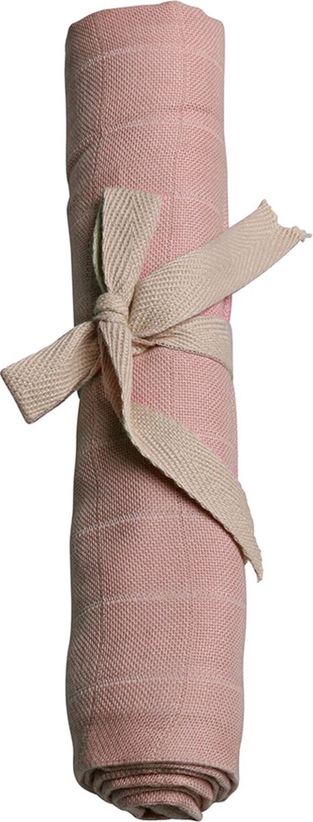 Goedkoopste Filibabba hydrofiele doek 65x65 - blush / roze