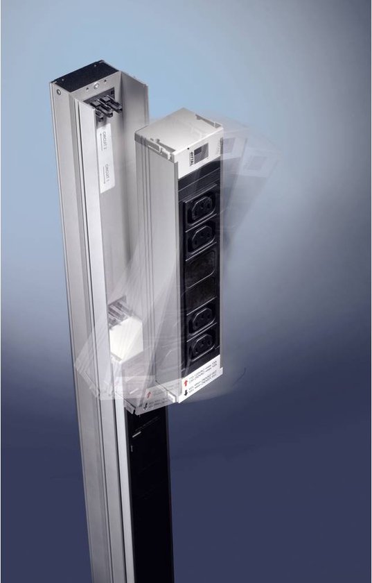 Patchkast Rittal Key Rittal 7856.010 19 inch Patchkast-spanningsrail | bol.com