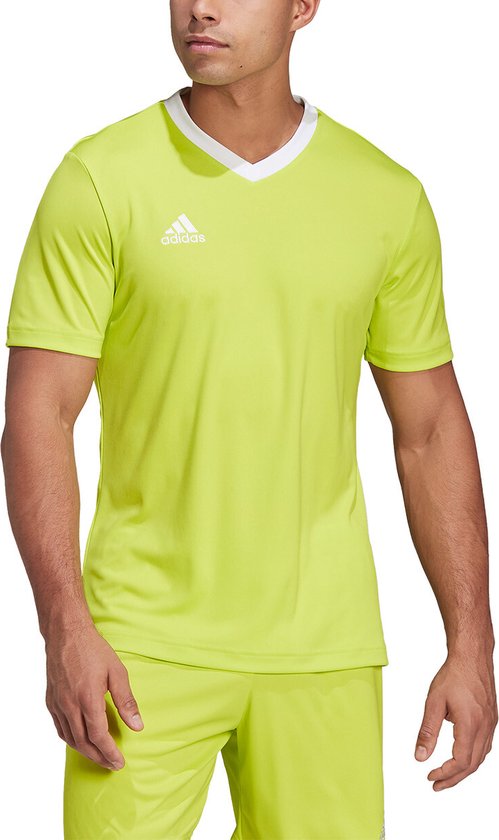 adidas - Entrada 22 Jersey - Gele Voetbalshirt -L