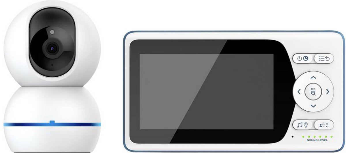 Telefunken VM-M500 TF-VM-M500 Videobabyfoon Digitaal 2.4 GHz