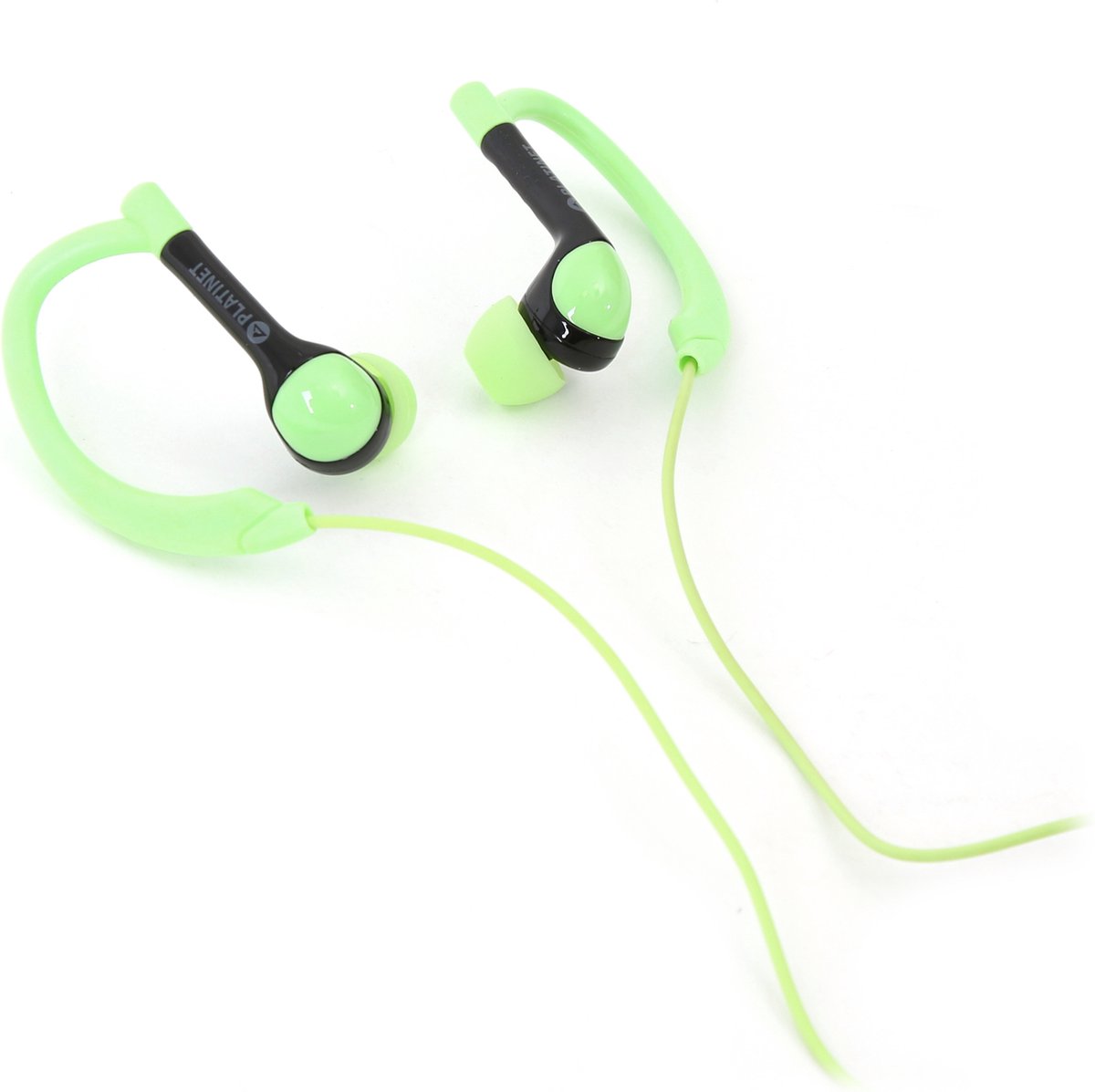Platinet PM1072G In-ear sport oordopjes - Met microfoon - Groen