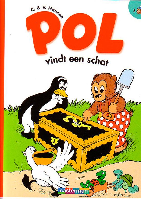 Cover van het boek 'Pol vindt een schat'