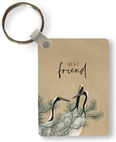 Porte-clés - Best amis - Amitié - Citations - Proverbes - Best ami - Distribution de cadeaux - Plastique