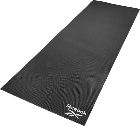 Reebok yogamat 4 mm zwart