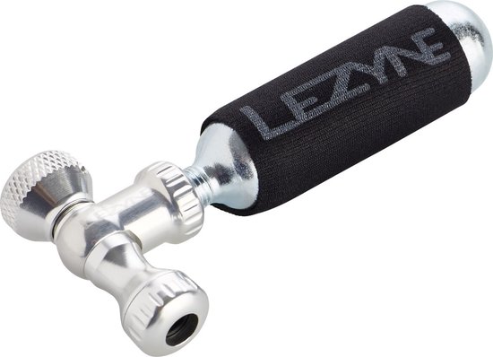 Lezyne Control Drive CO2 - CO2 pomp - 16 Gram Cartridge - Zilver - Lezyne