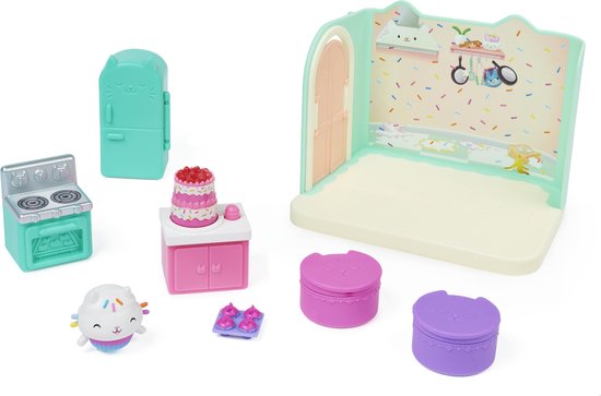 Gabby's Poppenhuis - Cakey's Keuken-speelset