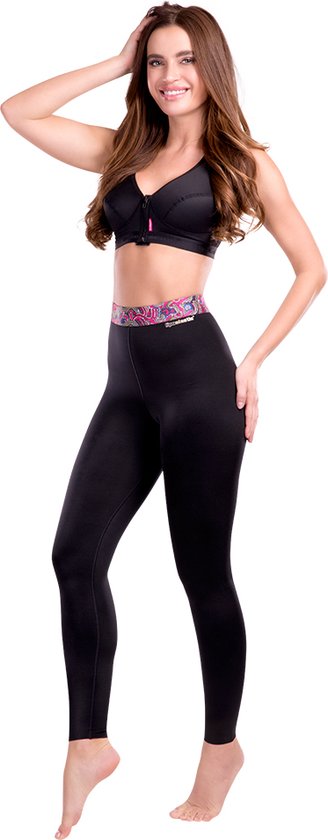 LIPOELASTIC Legging Active long - noir - S+