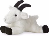 Pluche geiten knuffel 20 cm - Boerderij dieren speelgoed knuffels.