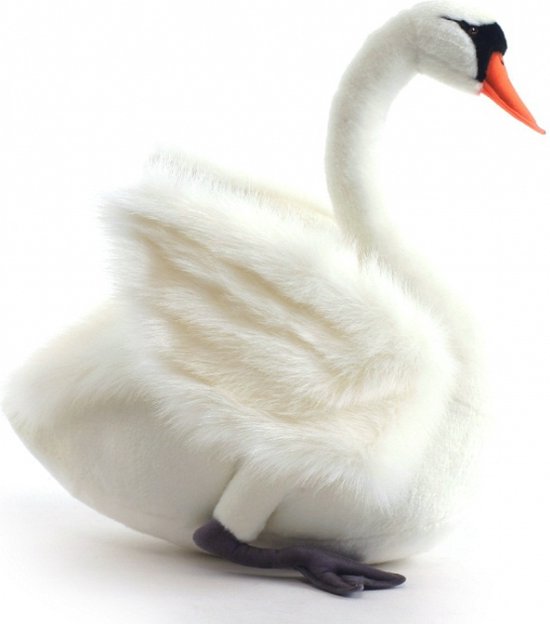 Pluche knuffel zwaan