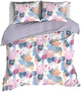 Satin d'Or Murillo Dekbedovertrek - Tweepersoons - 2-persoons (200x200/220 cm + 2 slopen) - Lilac