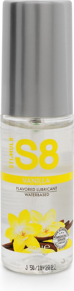 Goedkoopste STIMUL8 - S8 WATER BASED LUBRICANT 50 ML VANILLA