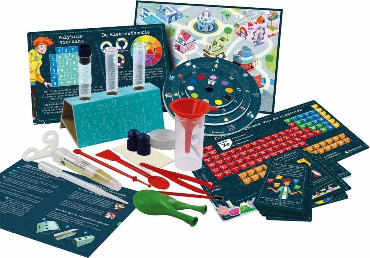 Clementoni Wetenschap & Spel - Mysterieuze Scheikunde