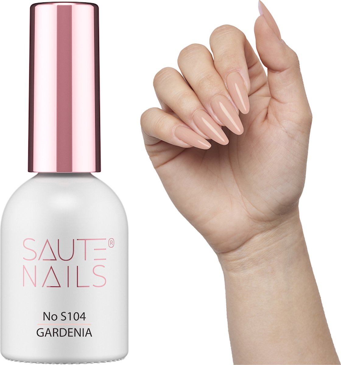SAUTE Nails Nude UV/LED Gellak 8ml. - S104 Gardenia
