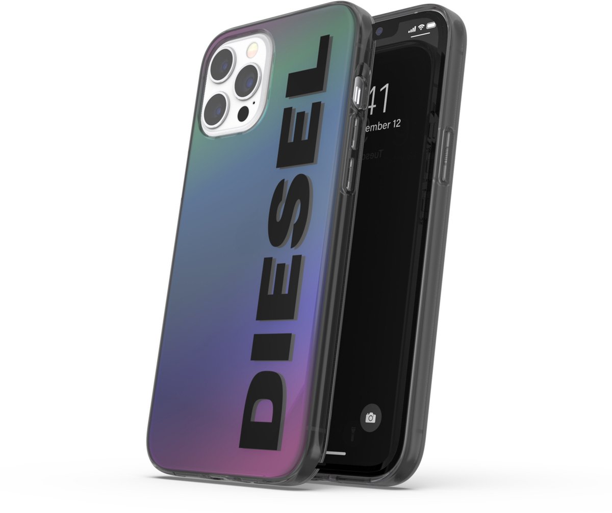 Diesel Snap Case Holographic TPU hoesje voor iPhone 12 Pro Max - kleurrijk